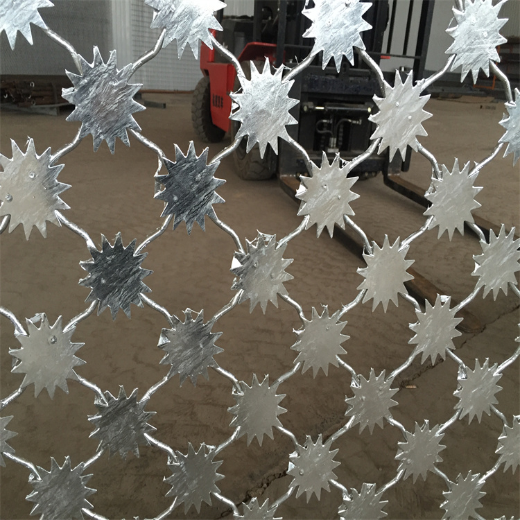 監獄梅花刺隔離網護欄技術交底圖片2 監獄梅花刺隔離網護欄技術交底圖片2